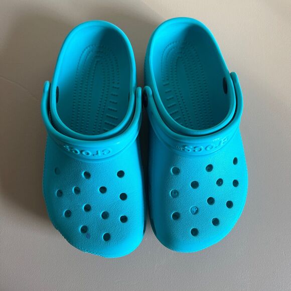 Crocs Classic Clog - Turquoise (Turq Tunic) Size W4-M2 - Picture 1 of 12